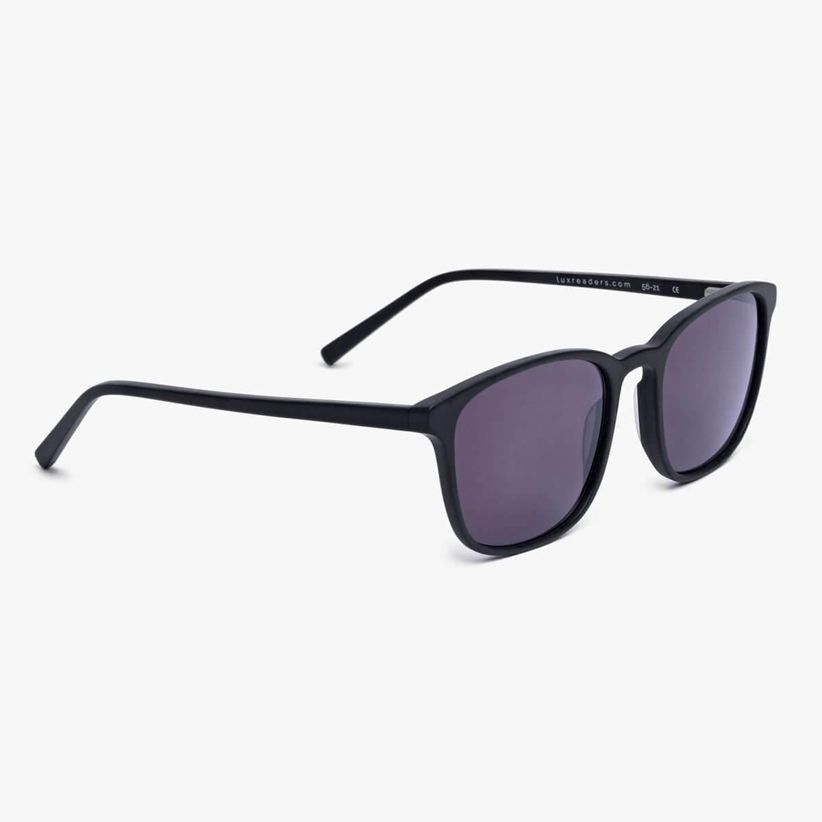 Ebeltoft Black sunglasses with dark lenses and black frames