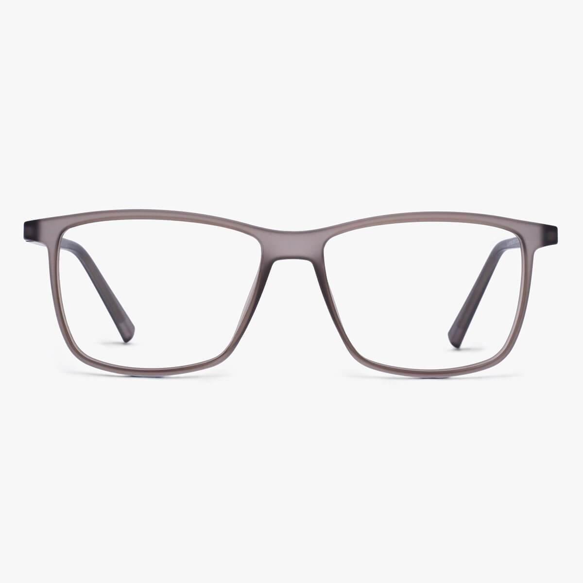 Men's København grey rectangular glasses
