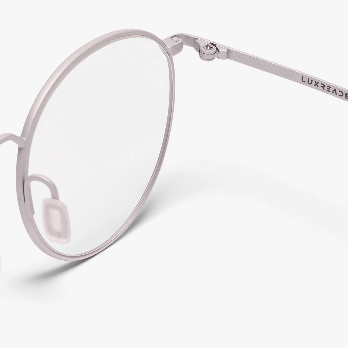 Silkeborg Steel glasses with Luxreaders logo