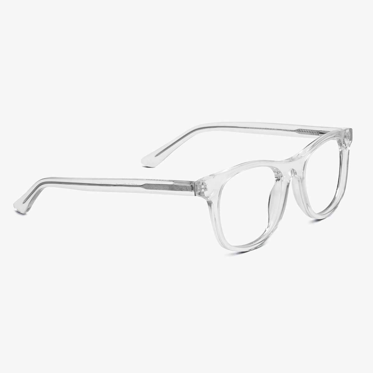 Women's Malmö Crystal White transparent reading glasses